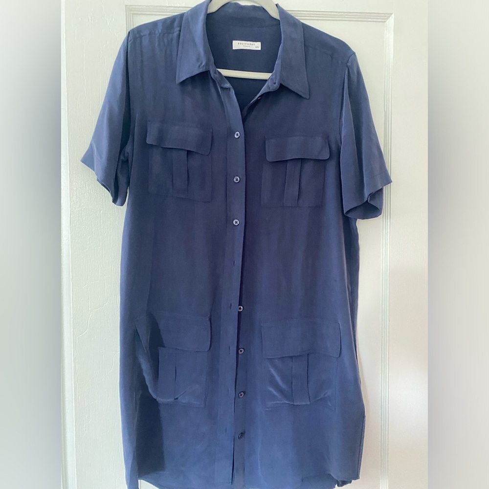 Equipment shirt dress
